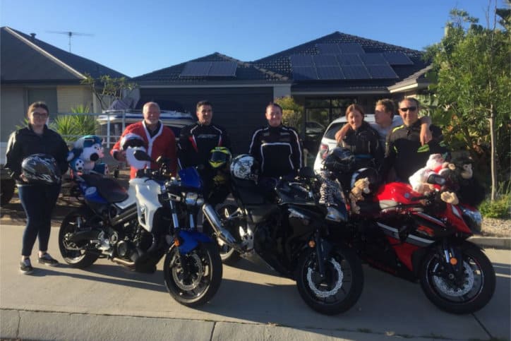 Bikes Charity - bikers annual toy run for children