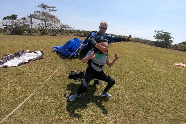 Jackson Wong skydiving accountant