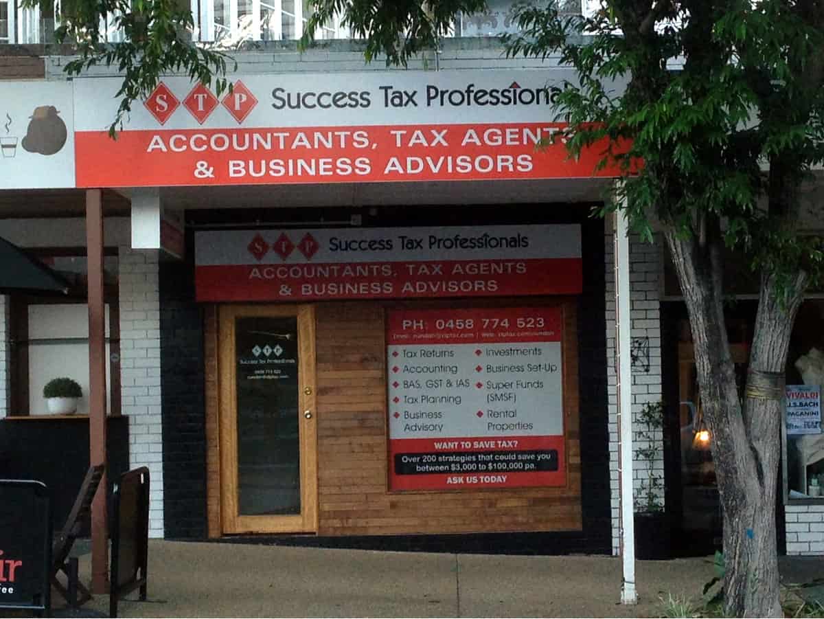 Success Tax Professionals Nundah signage 2