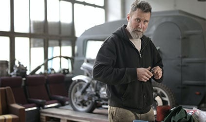 man in workshop