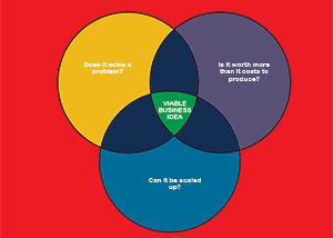 Business Idea Venn Diagram Test