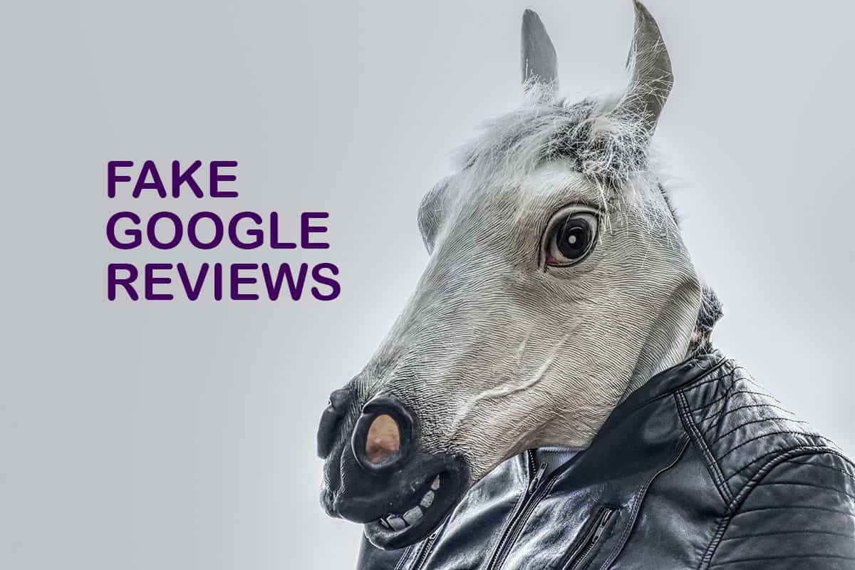 Fake Google reviews