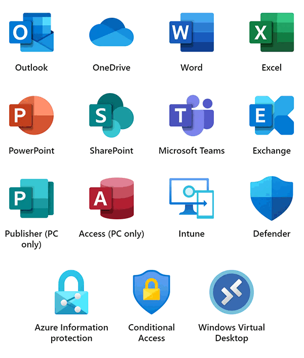 Microsoft apps