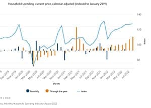 Houshold spending