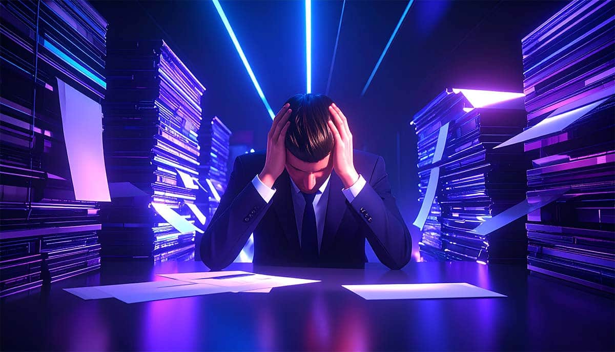 drowning in debt